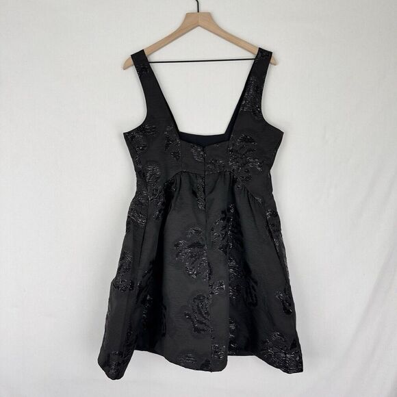 Maeve Black Floral Mini Dress - Picture 6 of 15